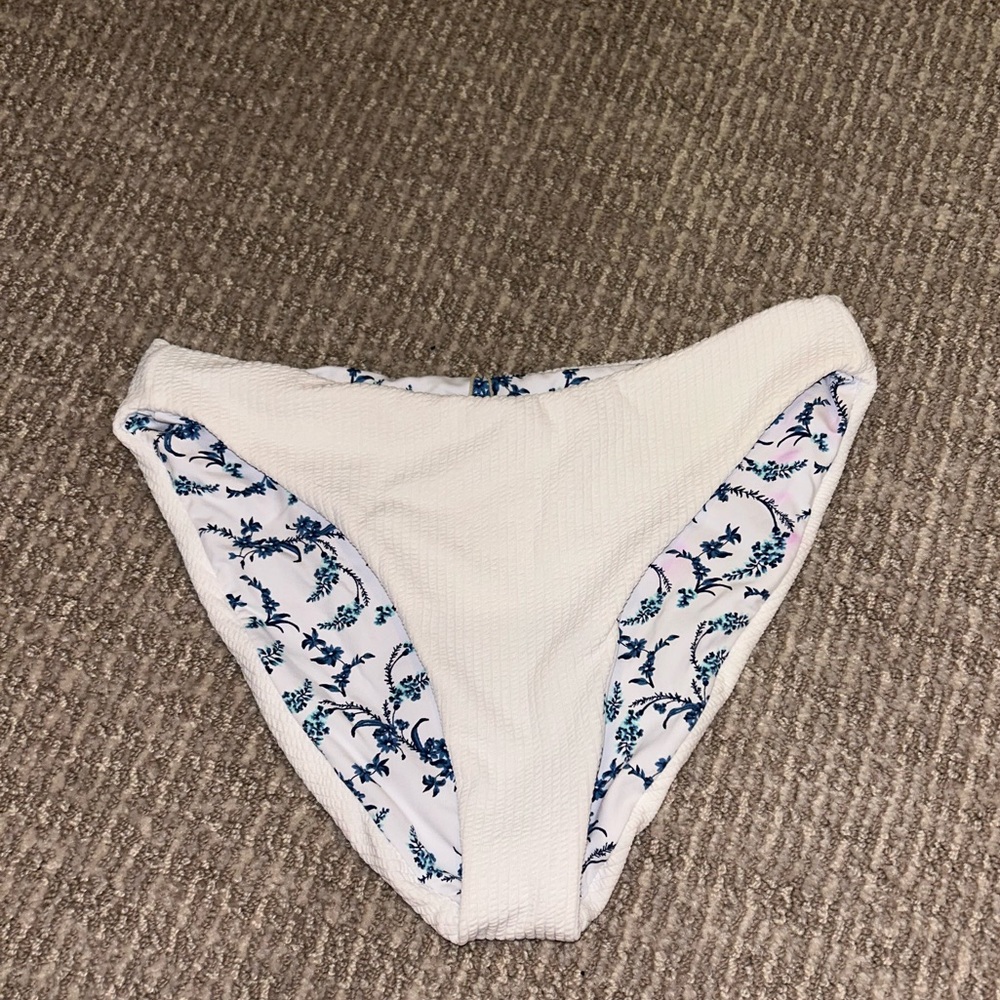 Maaji white swim bottoms